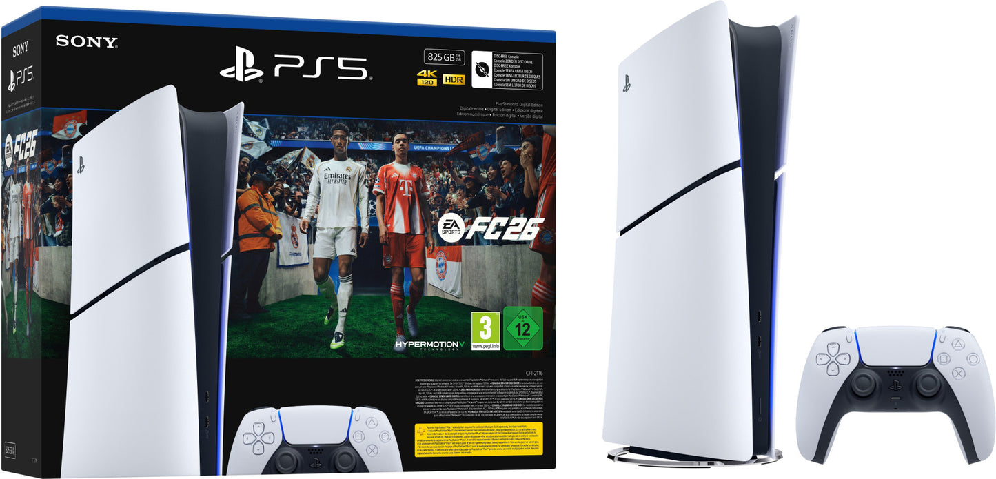 PlayStation®5 825GB + EA Sports FC26 Bundle